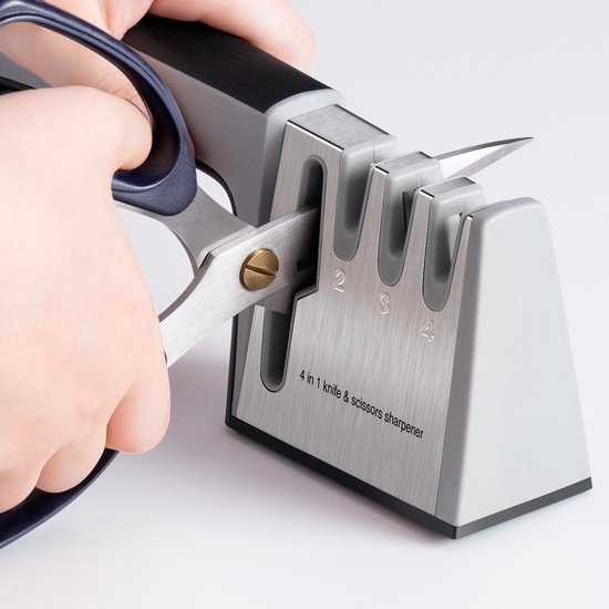TDR 4-in-1 Messen Slijper met Antislipvoet