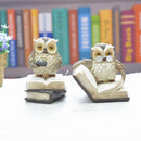 Uil Ornament Hars Lezende Uil - Desktop Decoratie - Gedetailleerd Ontwerp
