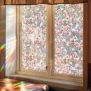 PVC glasfolie Magnolia zelfklevend privacy UV 40x100 cm