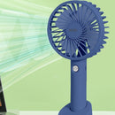 Draagbare USB Ventilator - Oplaadbaar - Diepzee Blauw