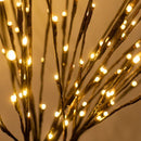 Elegante LED-boomtaklamp op Batterij - Sfeervolle Interieurverlichting - 70cm hoog - Warm Wit Licht
