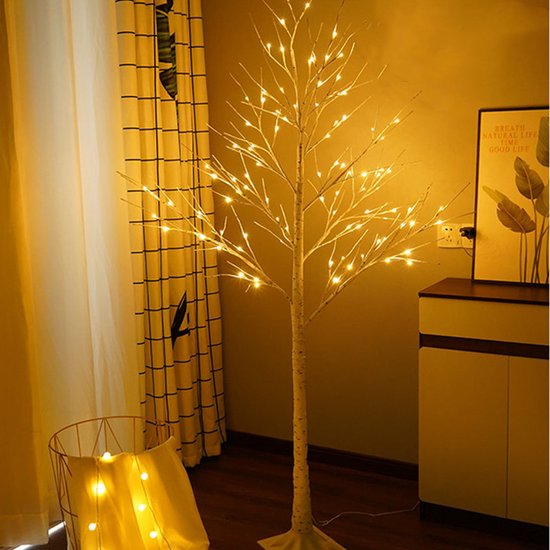 Xtraworks Decoratieve LED Berkenboom 180 cm - 96 LED (IP42)