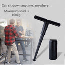 TDR Compacte Zitkruk - Licht, Opvouwbaar, 100 kg Draagvermog