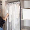 Unikorf 2x Transparante Kledinghoes 90 cm - Stofdicht