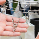 RVS Droogcarrousel met 20 Knijpers - Voor Georganiseerd Drog