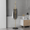 Vrijstaande Boomtak Kapstok met Geüpgrade Leistenen Voet - S