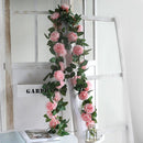 2 Stuks Rozen Slinger Kunstbloemen, Balkon & Bruiloft