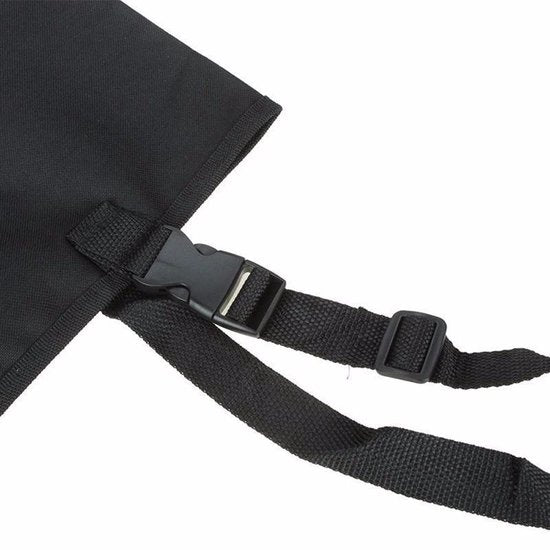 Waterdichte Hondendeken 137x147 cm Zwart voor Auto Achterban