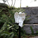 Zonne-energie Engel Tuinornament - Waterdicht Hars Beeldje