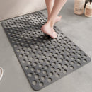 Veilige en Duurzame Anti-Slip Badmat van Milieuvriendelijk TPE – 75x43 cm – Grijs