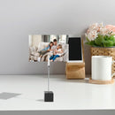 Fotohouder Met Clip – Set van 10 – Zwarte Kubus - 10,5 cm