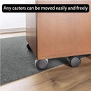 Premium Bureaustoel Mat met Antislip Basis - Ultieme Vloerbescherming & Comfort -90*120 CM-zwart