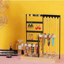 Sieradenrek met 48 Oorgaatjes en 6 Haakjes voor Ketting