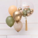 TDR 100-delige Olijfgroen Ballonnenboog - Verjaardagsversier