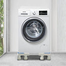 Verstelbare Wasmachine Verhoger met 8 Poten - Wit
