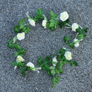 Rozen Slinger 2 Stuks - Kunstbloemen Balkon Decoratie 145cm