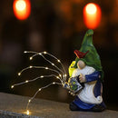 Solar LED Elfje - Magisch Tuinbeeldje 12x11x24.5CM