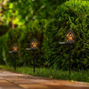 Solar Tuinverlichting - Welkomstlicht Houten Huisje - Bruin