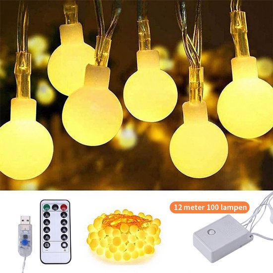 led licht string led lichtsnoer usb 12 meters 100 lamp