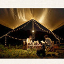 LED bal lichtsnoer warm wit 12m 100 lichtjes bal USB 8 funct