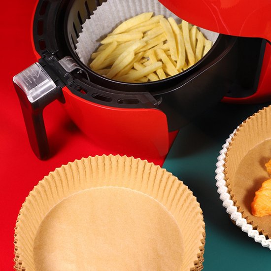 TDR- 200 stuks Wegwerpbakjes |Hetelucht oven Bakpapier | Accesoires