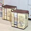 3 stuks Opbergzakken Dekbed & Kleding 45x28x49 cm Beige