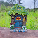 Sprookjesachtig huisnummer ornament van hars 25CM *19CM