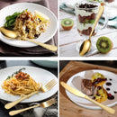 40-delige RVS Snakeskin bestekset voor 8 personen, trendy go