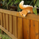 Gesimuleerde Eekhoorn Tuindecoratie - Hars 6.5*14*15cm
