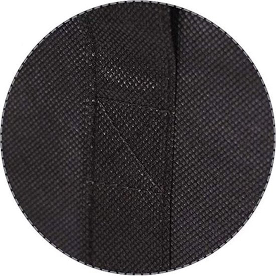 2 stuks Geïsoleerde Koeltas met bodemplaat - zwart