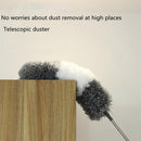 3-in-1 telescoopsteel met plumeau, lamellen- en chenillekop