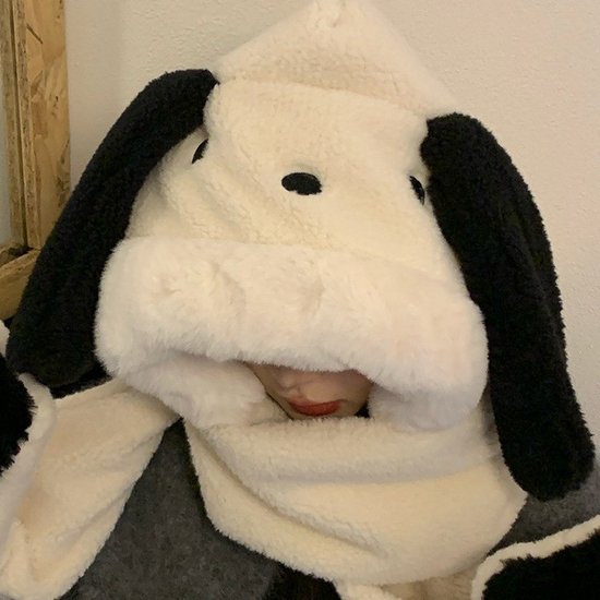 Winterse 3-in-1 Set - Warme Muts, Sjaal & Handschoenen met S