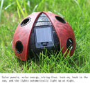 Rood Verlicht Lieveheersbeestje - Tuin Decoratie