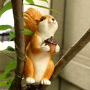 Unikorf Eekhoorn Tuindecoratiehanger 7x15x17cm