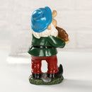 Magisch Welkomstbord met Kabouterbeeldje - Tuindecoratie 10x