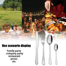 36-delige RVS Bestekset - Vaatwasserbestendig - Zilver