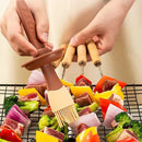 2 stuks oliefles siliconen bakkwast hittebestendig voor BBQ