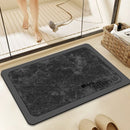 Luxueuze Antislip Badmat – Waterabsorberend & Snel Droog – Veilig en Comfortabel – Donkergrijs- 60x90 cm - Modern en Strak Design