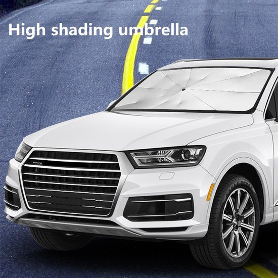 Opvouwbaar Zonnescherm Auto - Hitte & UV Bescherming 142x80