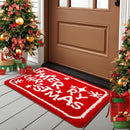 2 stuks Luxe Kerst Vloerkleed – Merry Christmas Design – Ant