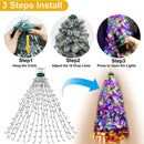 400 LED Kerstboomlampjes - 2m - 16 Takken - IP44 - 8 Modi