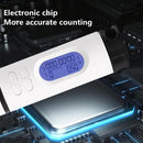 Slimme fitness springtouw met gewichtbal, LCD, verstelbaar