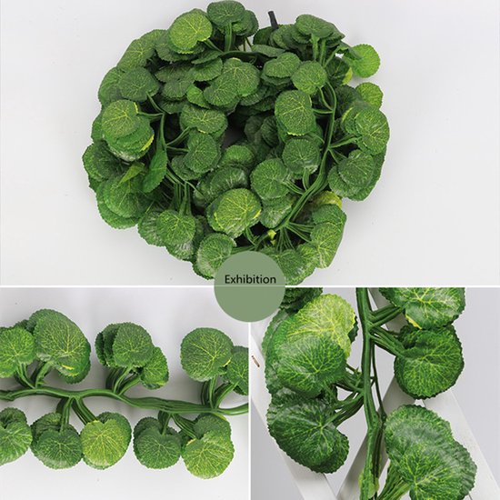 24 stuks 2m Klimop Slinger - Kunstplanten voor Binnen/Buiten