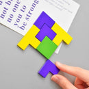 Tetris Koelkastmagneten – 40-delig Kleurrijke Puzzel