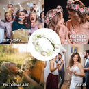 Unikorf LED Bloemenkrans Hoofdband 20 Warmwitte IP43