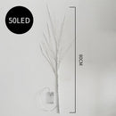 Berkentaklamp 80cm, 50 LED, warm wit, IP43, binnen/buiten