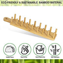 Luxe Bamboe Tacohouder met Tang voor 8 Taco's