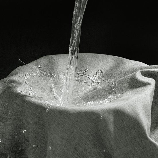 Merkloos Waterdicht Douchegordijn 180x200 Grijs Zilverkring