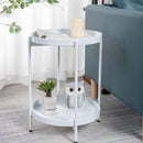 TDR - Nordic simple dubbellaagse kleine salontafel-wit