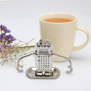 RVS Robot Theezeefje – Herbruikbaar Theeaccessoire